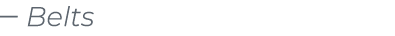 ￼ ﻿Belts﻿