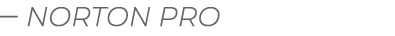 ￼ ﻿NORTON PRO﻿