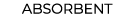 ABSORBENT﻿