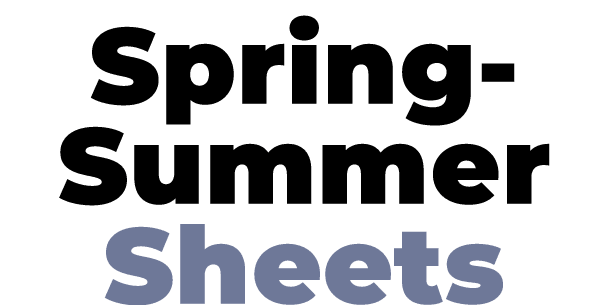 Spring Summer Sheets