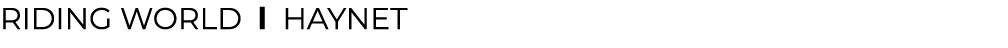 RIDING WORLD l ﻿Haynet﻿