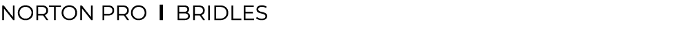 NORTON pro l ﻿Bridles﻿