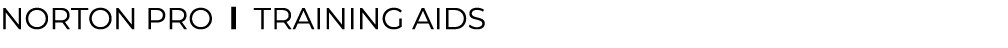 NORTON pro l ﻿Training aids﻿