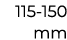 115 150 mm 
