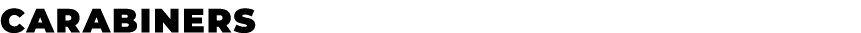 CARABINERS﻿