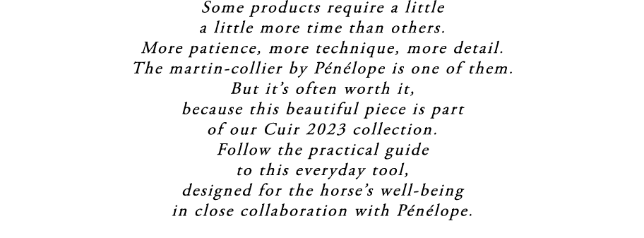 Some products require a little a little more time than others. More patience, more technique, more detail. The martin...